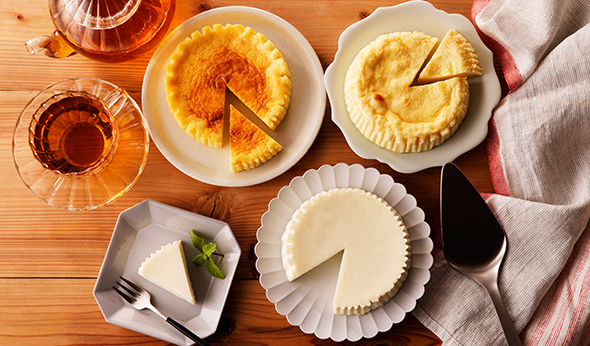 北海道チーズケーキ<br>食べ比べセット